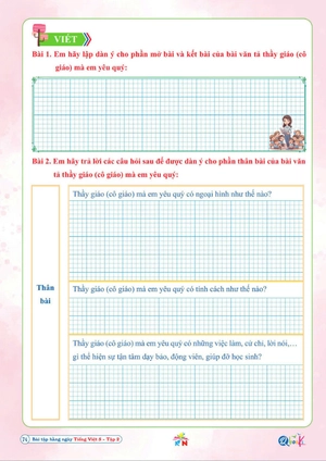 bài tập hằng ngày tiếng việt 5 - tập 2 (kết nối)