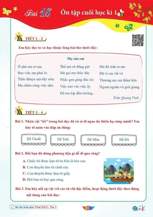 bài tập hằng ngày tiếng việt lớp 2 - tập 1 (cánh diều)