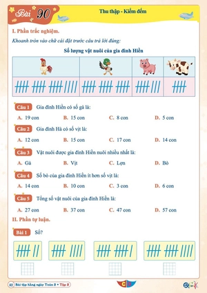 bài tập hằng ngày toán 2 - tập 2 (biên soạn theo chương trình sgk cánh diều)