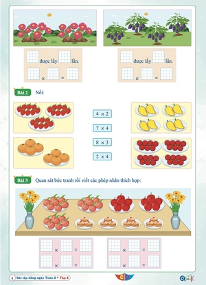 bài tập hằng ngày toán 2 - tập 2 (biên soạn theo chương trình sgk cánh diều)