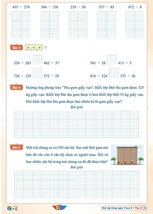 bài tập hằng ngày toán 2 - tập 2 (biên soạn theo chương trình sgk cánh diều)