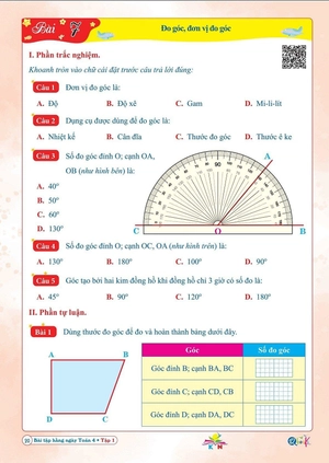 bài tập hằng ngày toán 4 - tập 1 (kết nối)