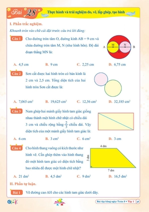 bài tập hằng ngày toán 5 - tập 1 (kết nối)