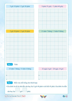 bài tập hằng ngày toán 5 - tập 2 (cánh diều)