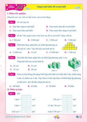 bài tập hằng ngày toán 5 - tập 2 (kết nối)