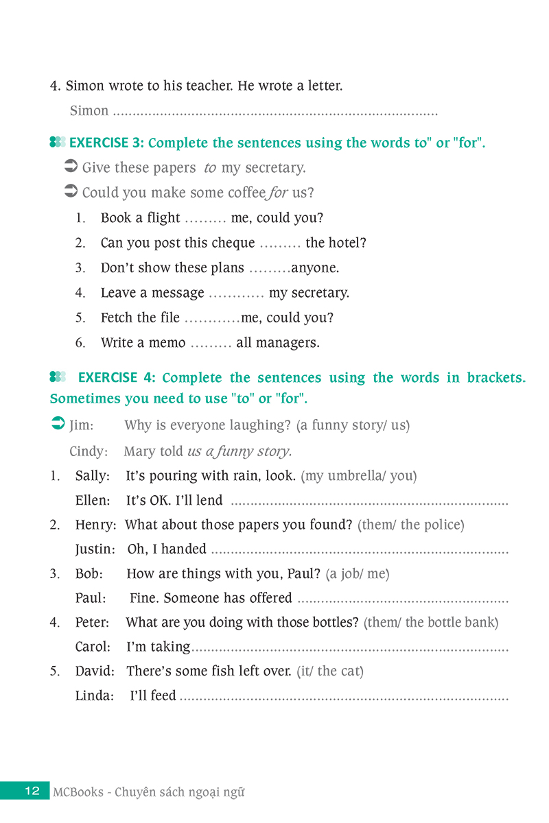 bài tập ngữ pháp tiếng anh căn bản