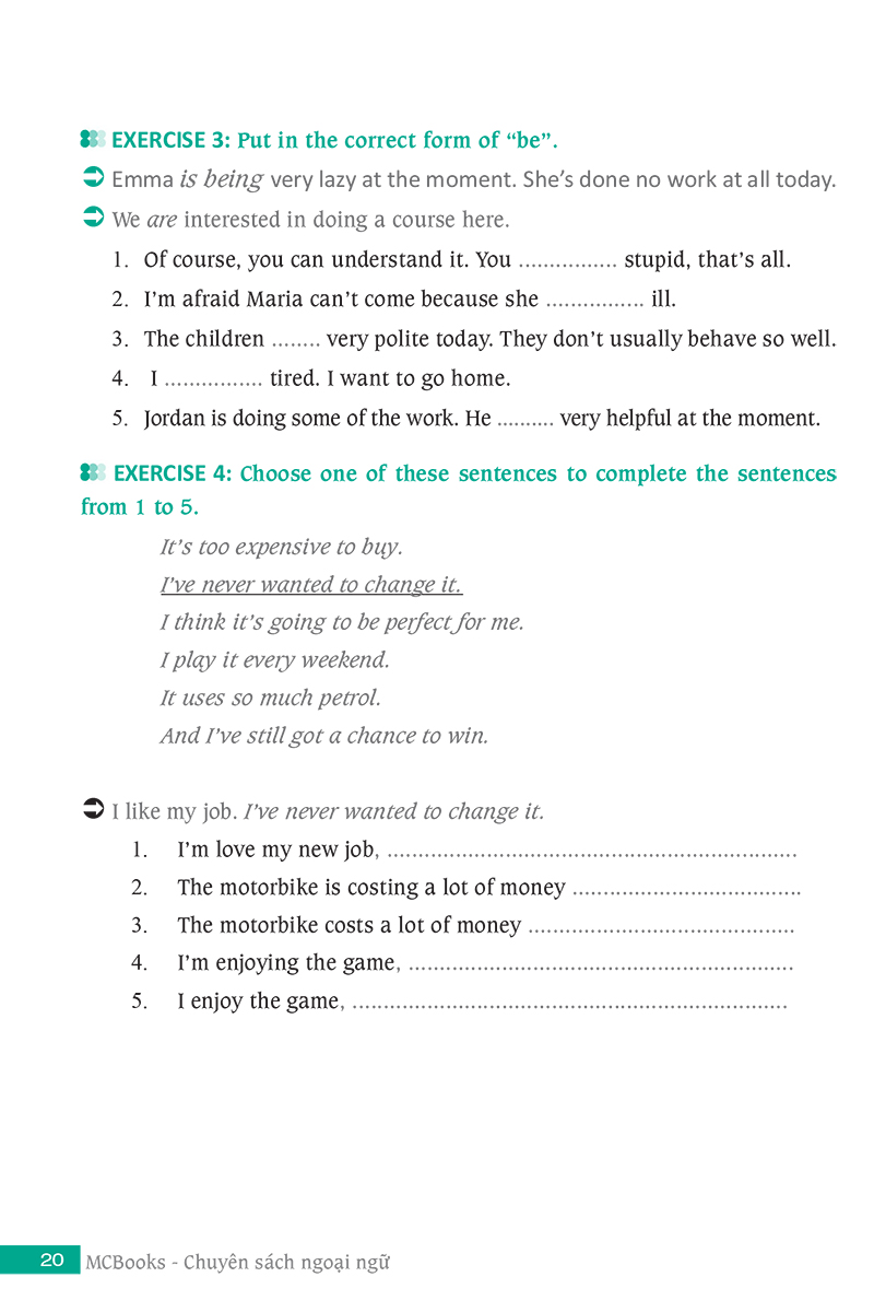bài tập ngữ pháp tiếng anh căn bản