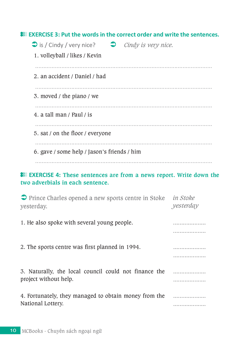 bài tập ngữ pháp tiếng anh căn bản