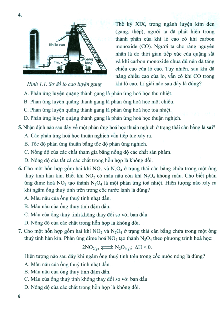 bài tập phát triển năng lực hóa học 11