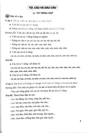 bài tập phát triển năng lực học tiếng việt 2 - tập 1
