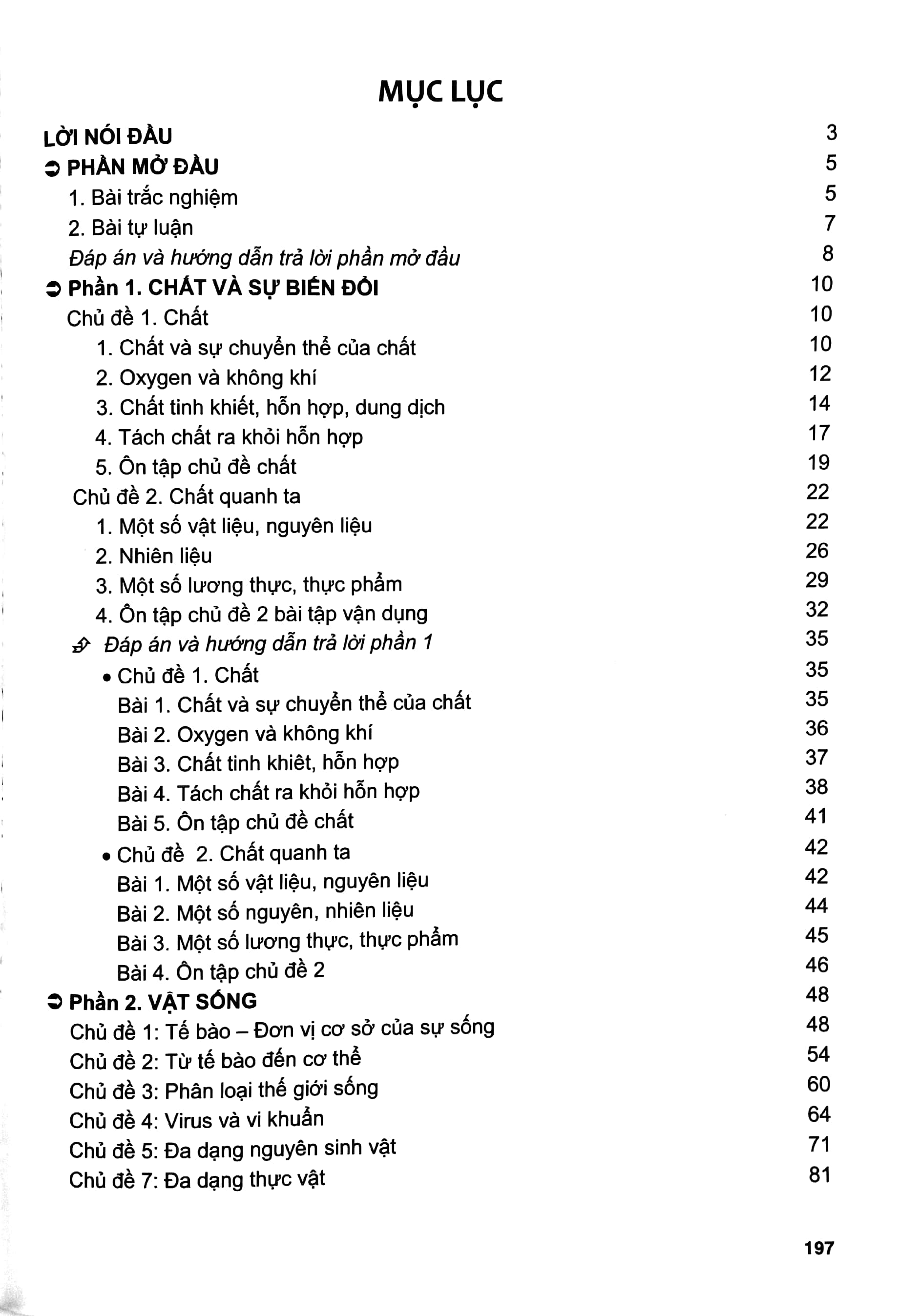 bài tập phát triển năng lực môn khoa học tự nhiên 6