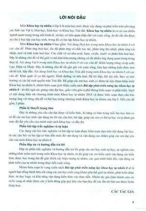 bài tập phát triển năng lực môn khoa học tự nhiên 8