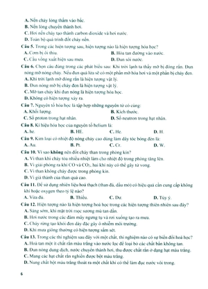 bài tập phát triển năng lực môn khoa học tự nhiên 8