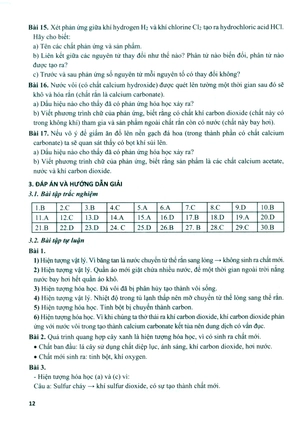 bài tập phát triển năng lực môn khoa học tự nhiên 8
