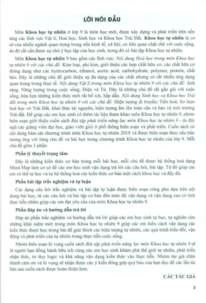 bài tập phát triển năng lực môn khoa học tự nhiên 9