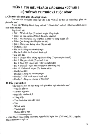 bài tập phát triển năng lực ngữ văn 6 - tập 1 (kết nối)