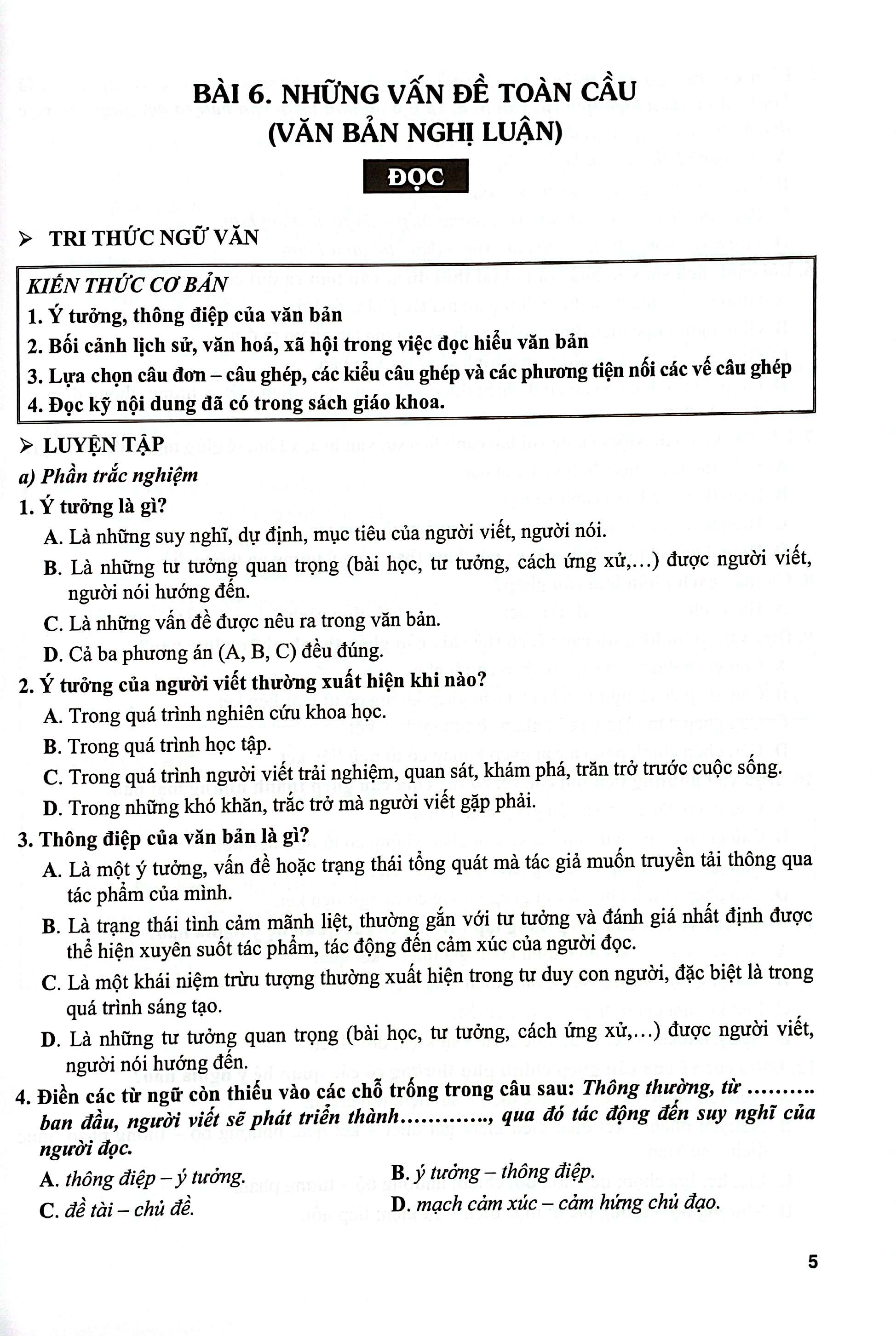 Bai Tap Phat Trien Nang Luc Ngu Van 9 - Tap 2 (Chan Troi)