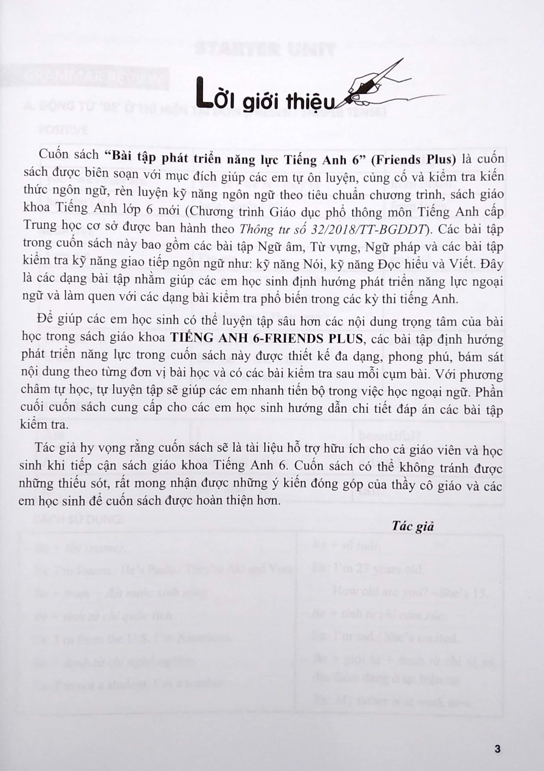 bài tập phát triển năng lực tiếng anh 6 - friends plus (theo chương trình giáo dục phổ thông mới)