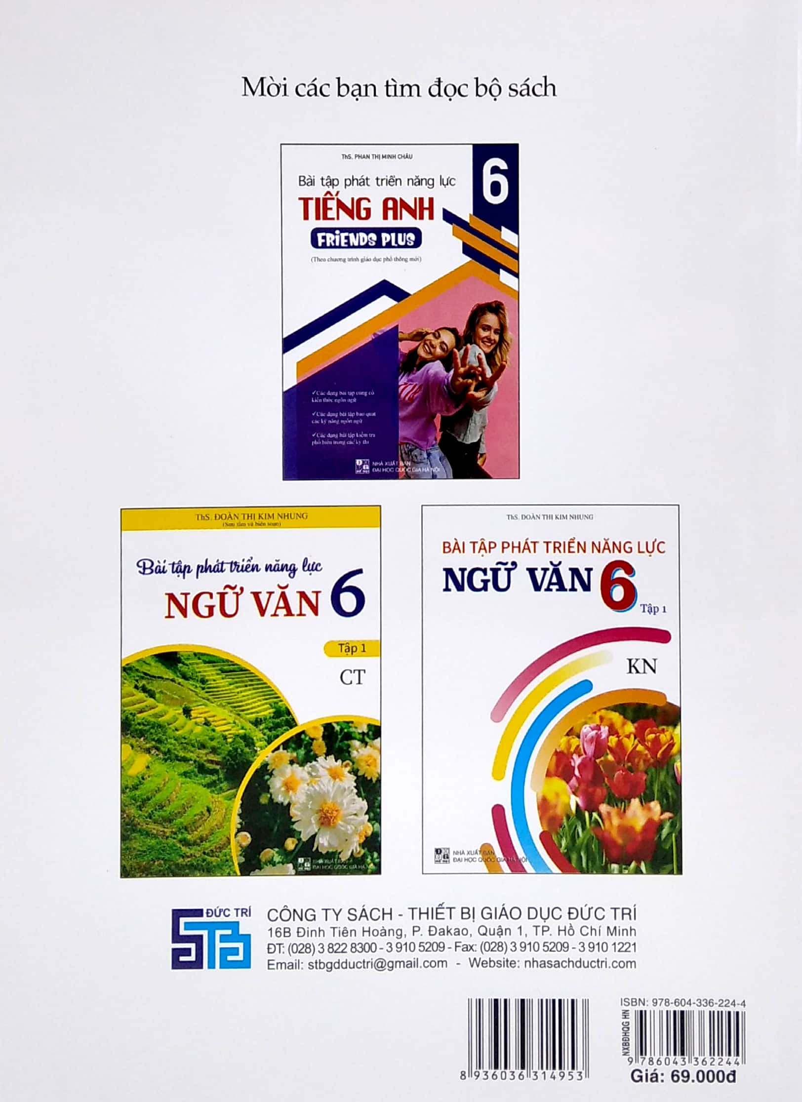 bài tập phát triển năng lực tiếng anh 6 - friends plus (theo chương trình giáo dục phổ thông mới)