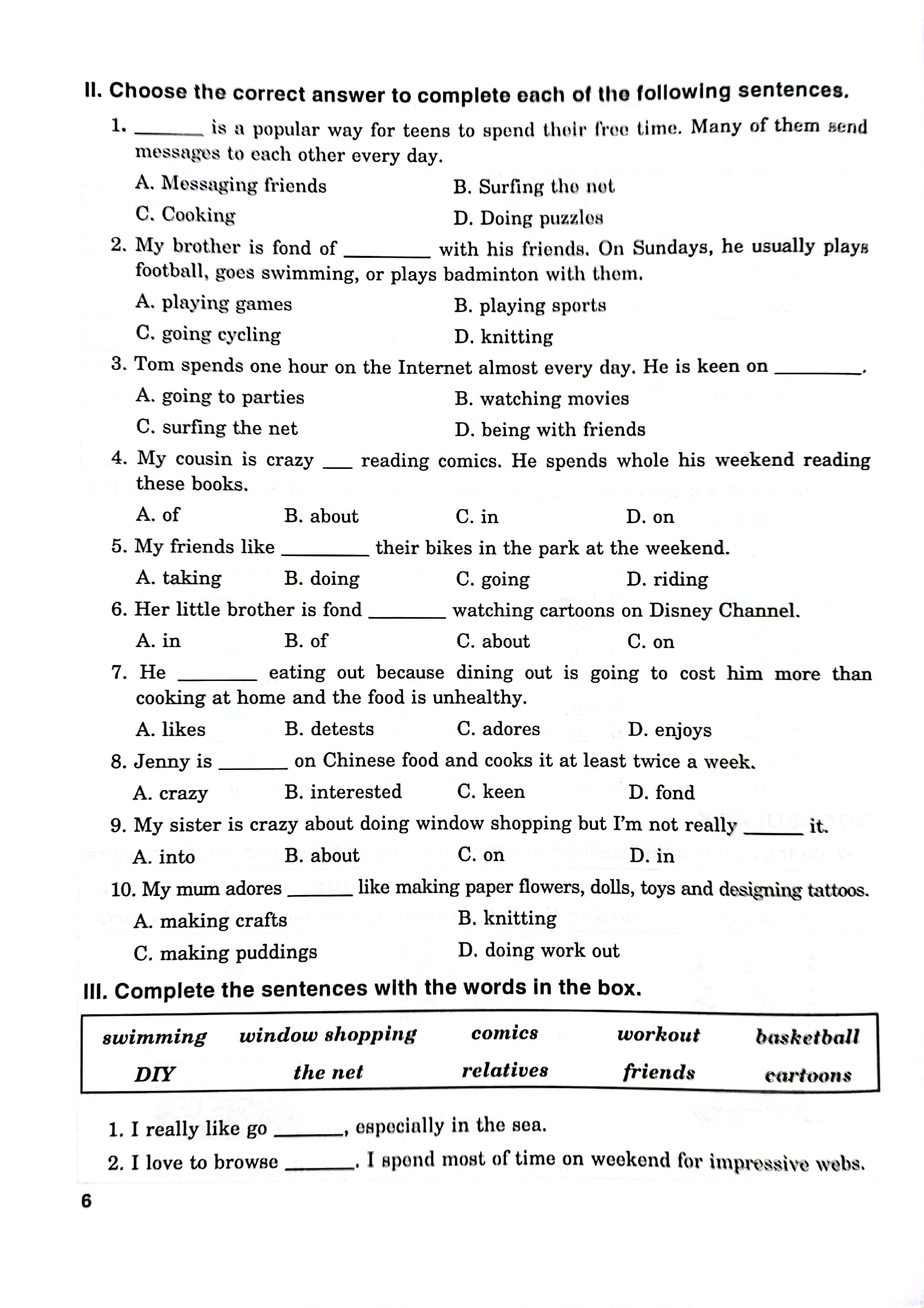 bài tập phát triển năng lực tiếng anh 8 (theo chương trình giáo dục phổ thông mới) - global success