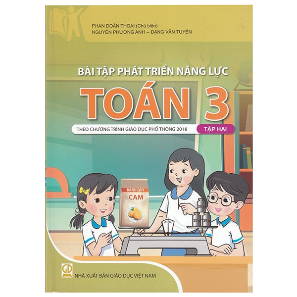 bài tập phát triển năng lực toán 3 - tập 2 (theo chương trình giáo dục phổ thông 2018)