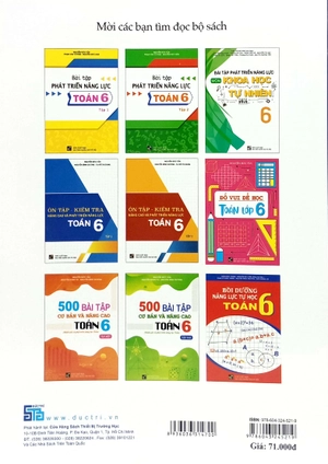 bài tập phát triển năng lực toán 6 - tập 1