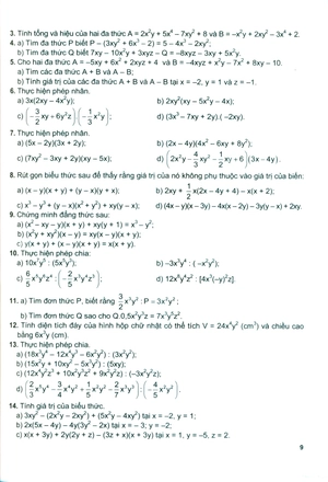 bài tập phát triển năng lực toán 8 - tập 1