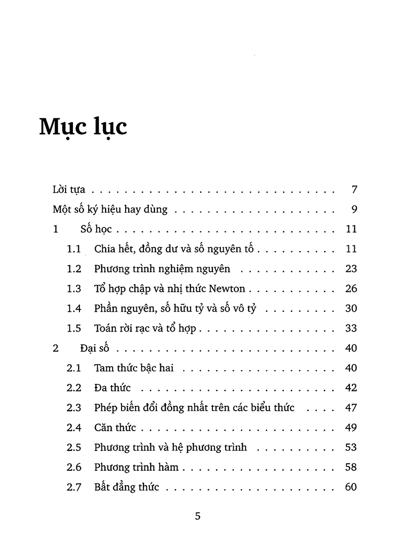 bài tập số học và đại số chọn lọc cho học sinh thcs (tái bản)