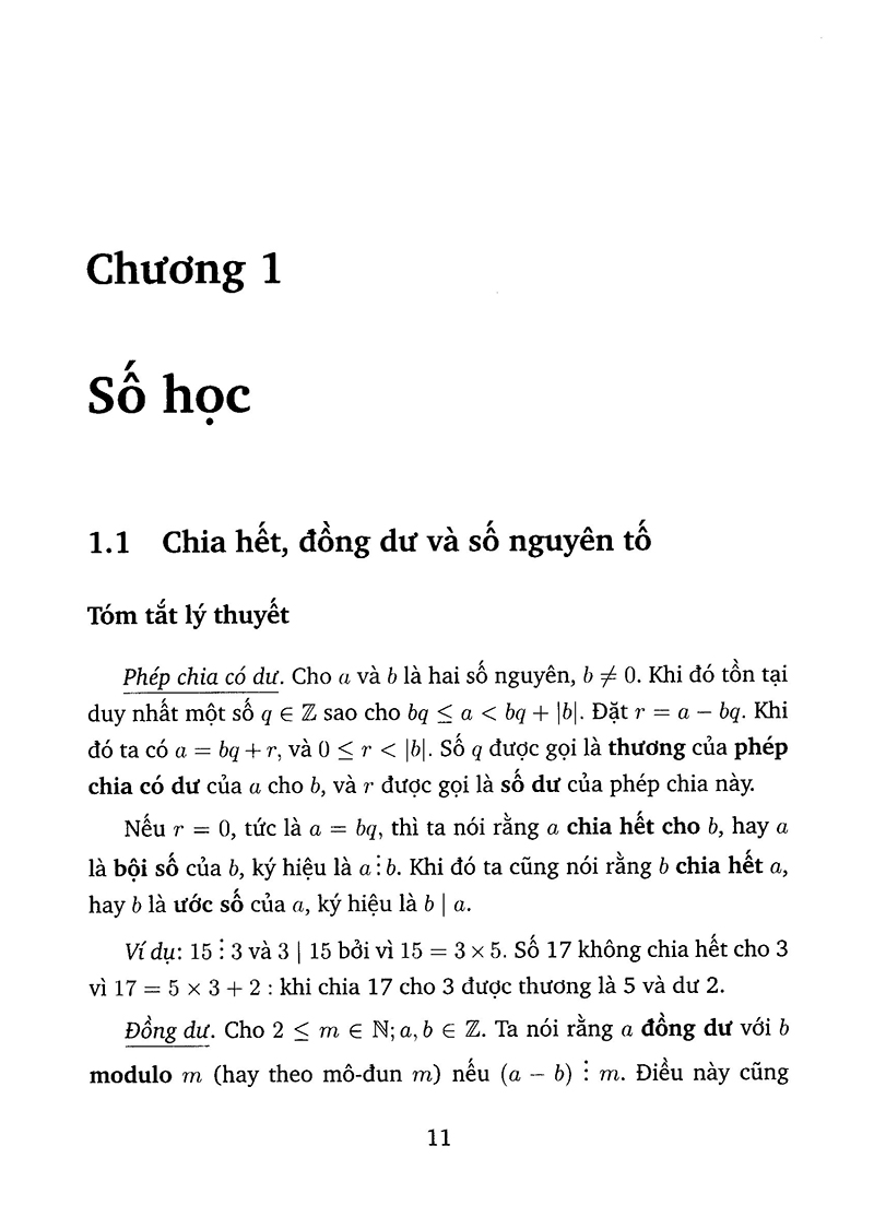bài tập số học và đại số chọn lọc cho học sinh thcs (tái bản)