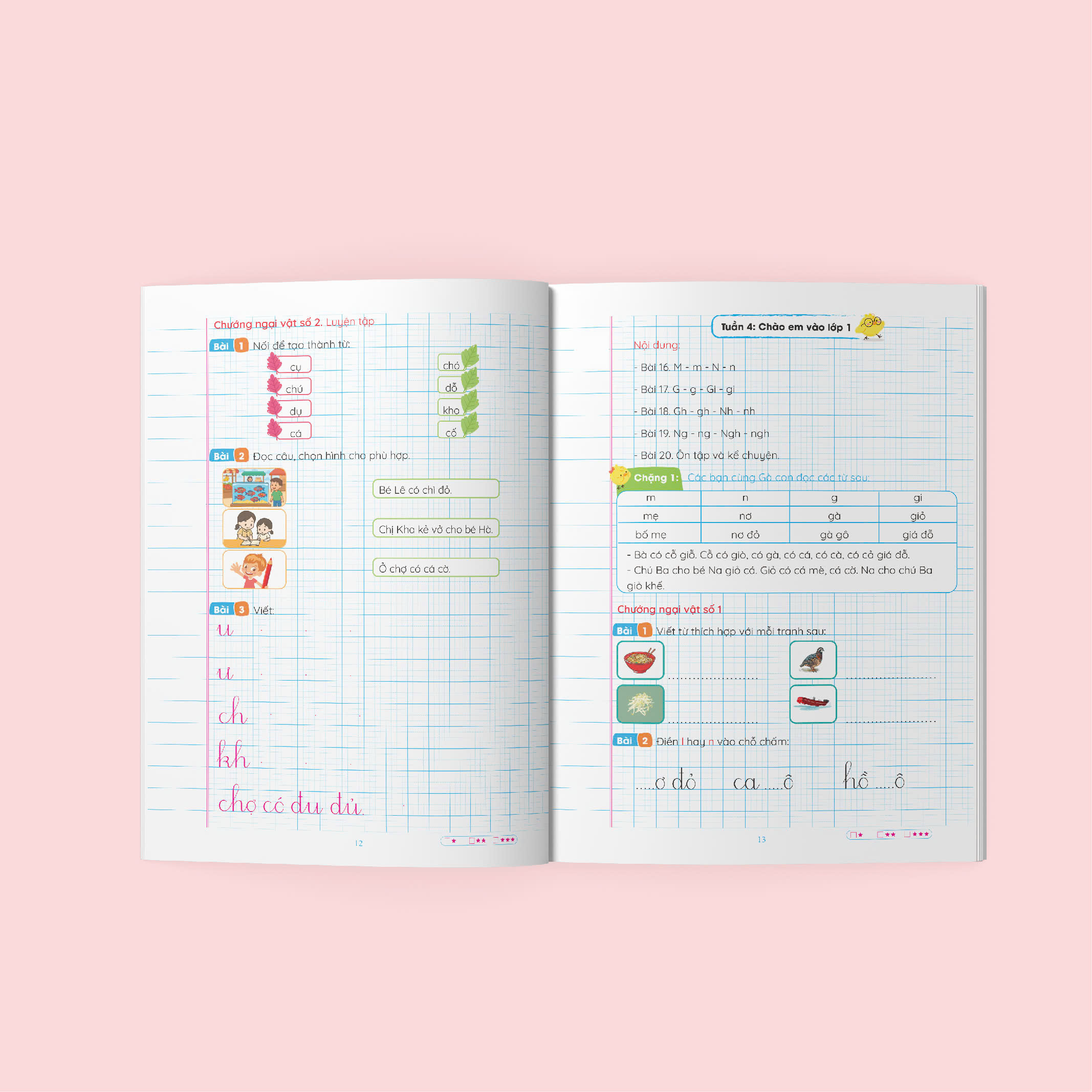 Bai Tap Tang Cuong Tieng Viet 1 - Hoc Ki 1 (Ket Noi)