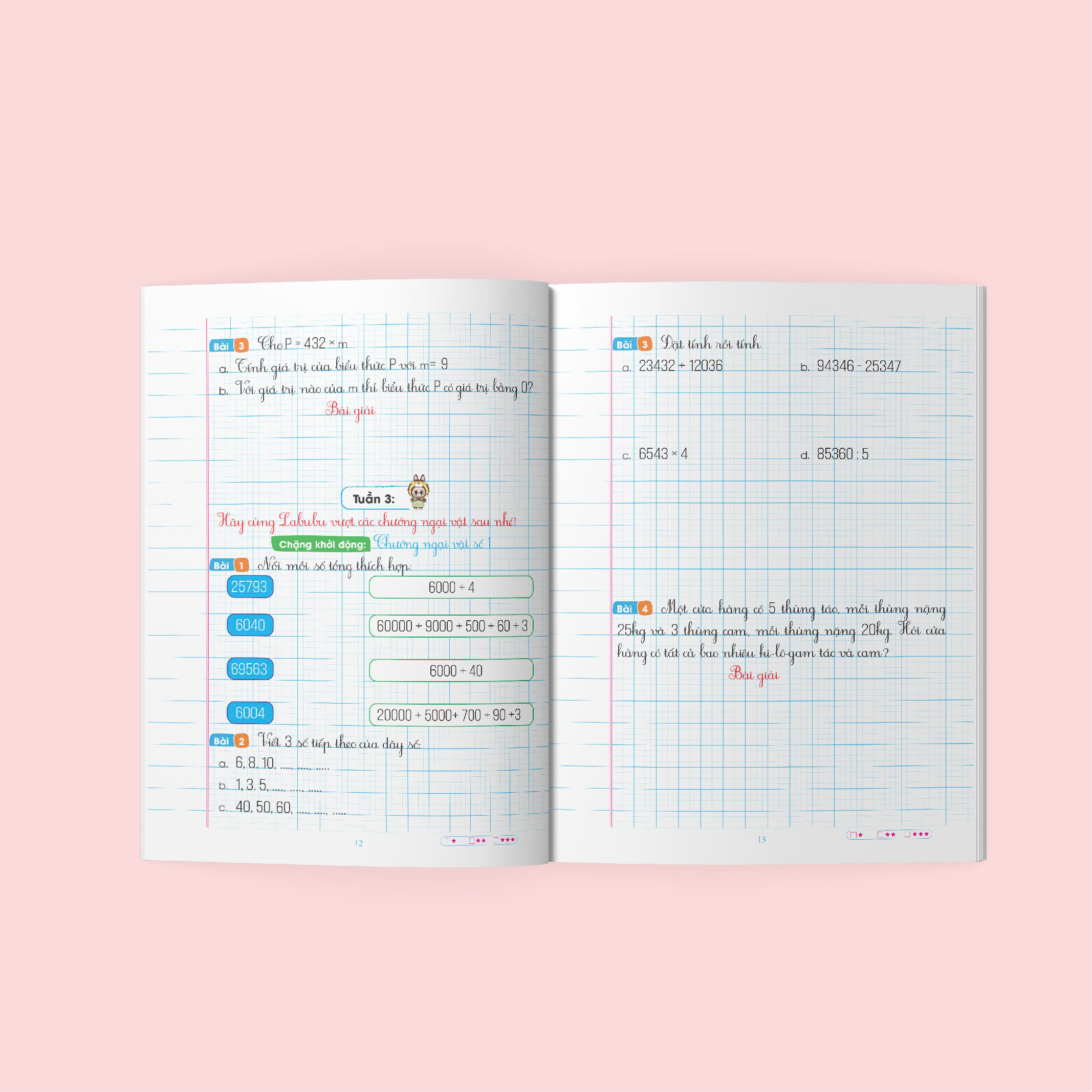 Bai Tap Tang Cuong Toan 4 - Hoc Ki 1 (Ket Noi)