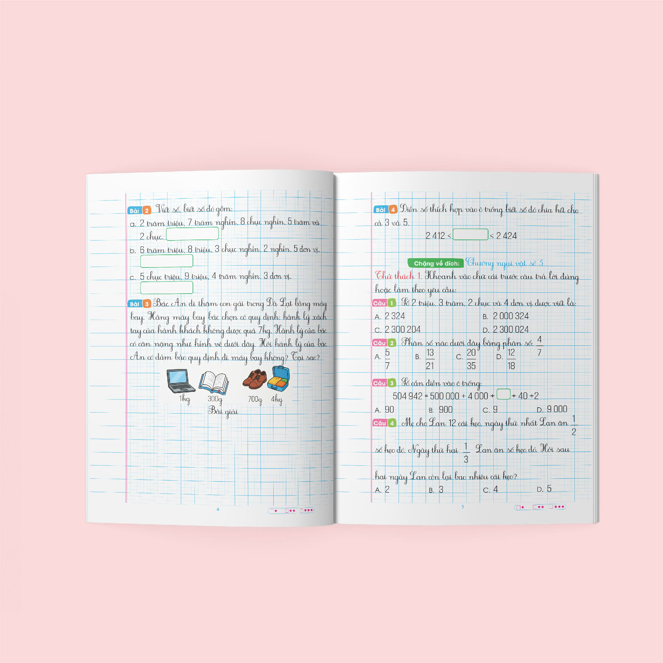 Bai Tap Tang Cuong Toan 5 - Hoc Ki 1 (Ket Noi)