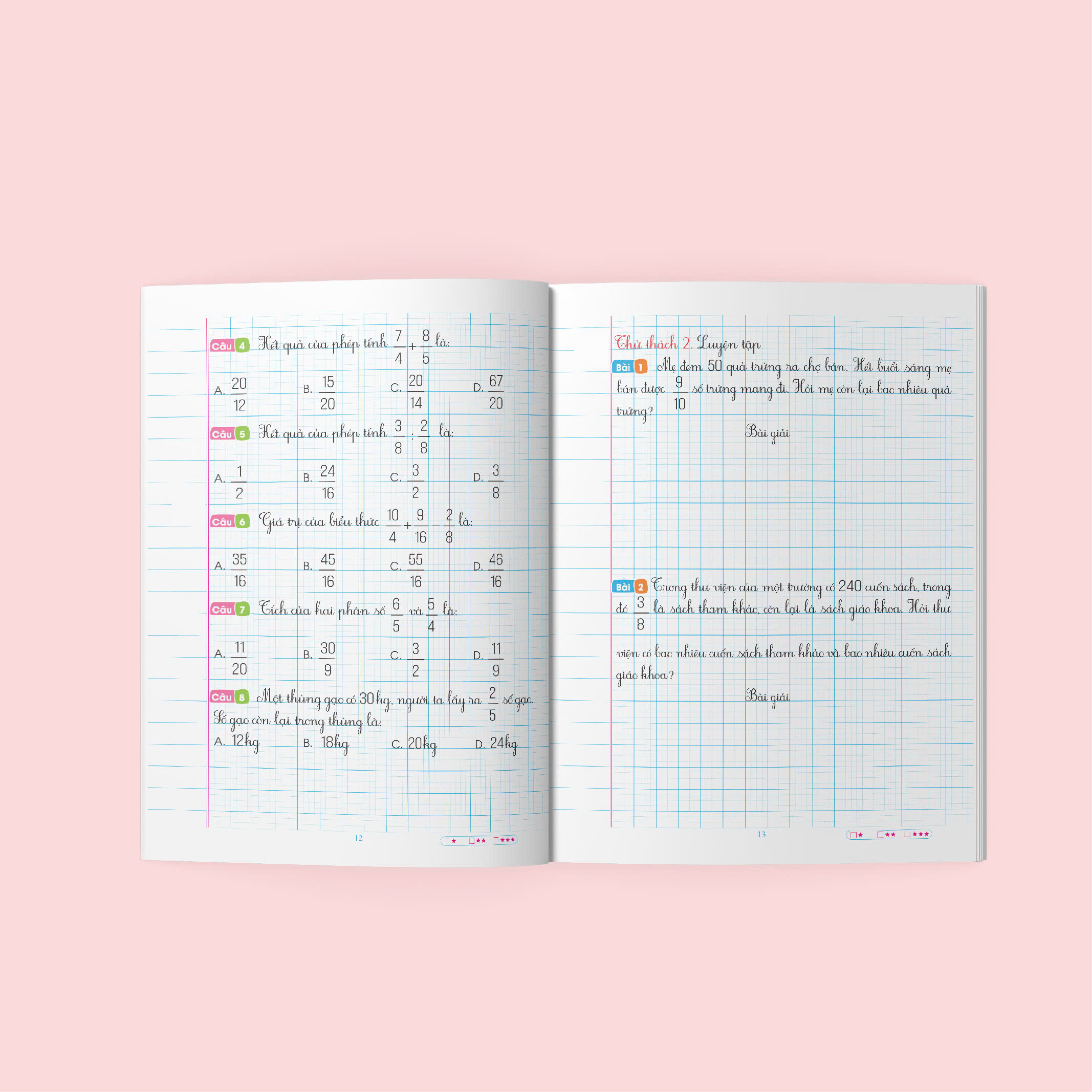 Bai Tap Tang Cuong Toan 5 - Hoc Ki 1 (Ket Noi)