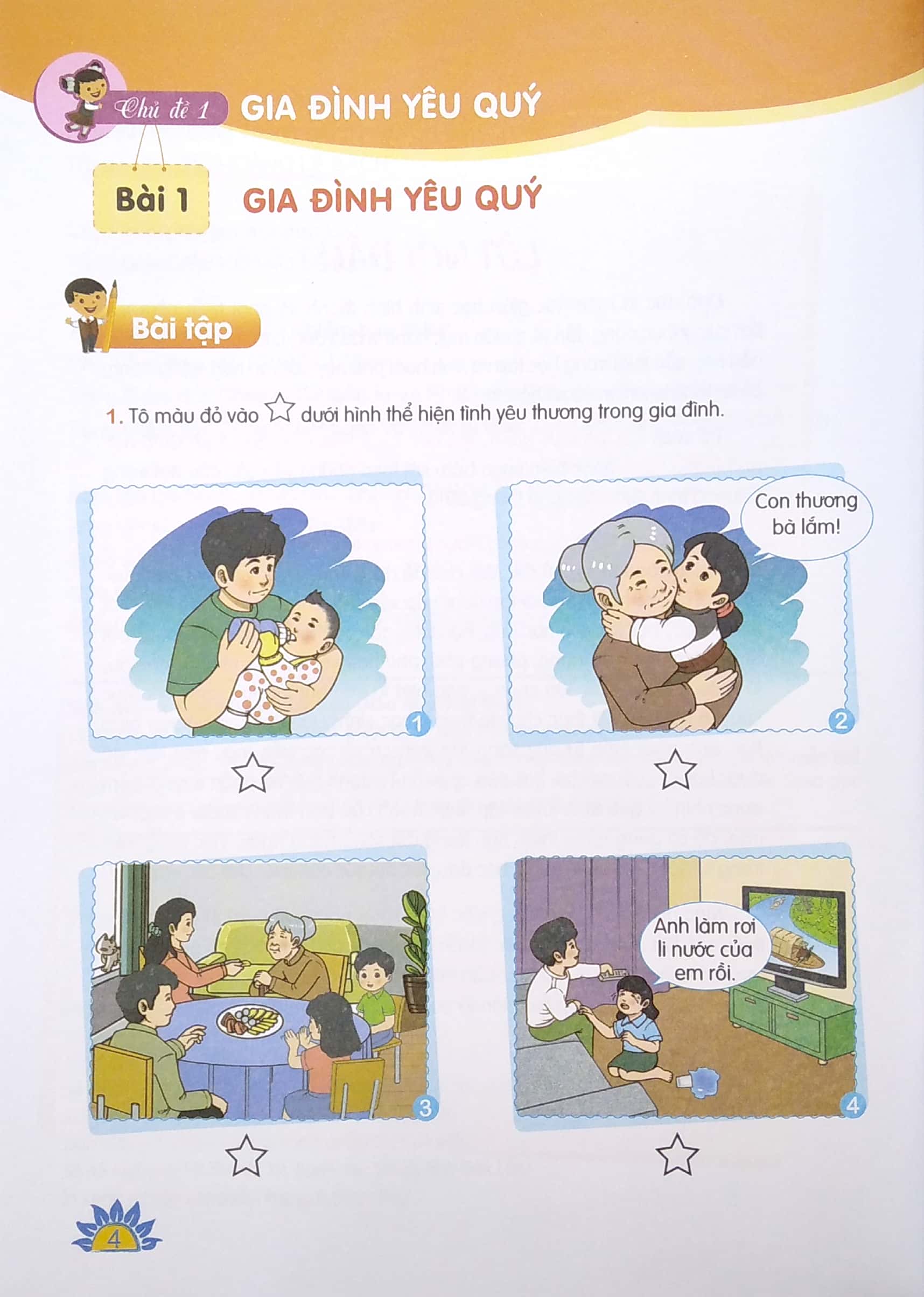 bài tập thực hành đạo đức lớp 1 (theo chương trình giáo dục phổ thông 2018)