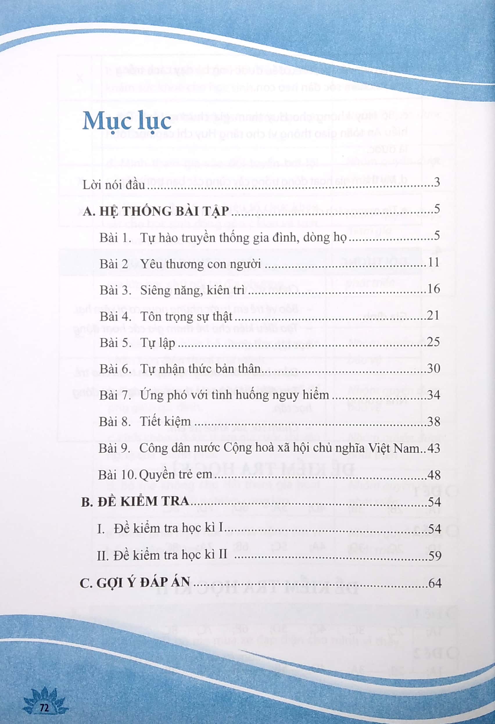 bài tập thực hành giáo dục công dân lớp 6 (theo chương trình giáo dục phổ thông 2018)