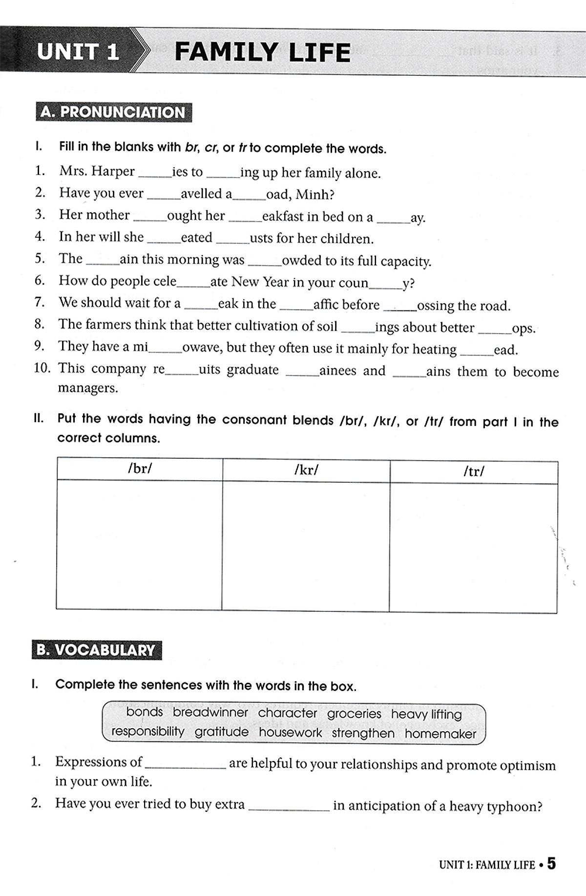 bài tập thực hành tiếng anh 10 - không đáp án (dùng kèm sgk tiếng anh 10 global success)