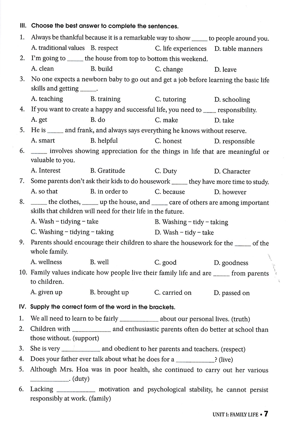 bài tập thực hành tiếng anh 10 - không đáp án (dùng kèm sgk tiếng anh 10 global success)