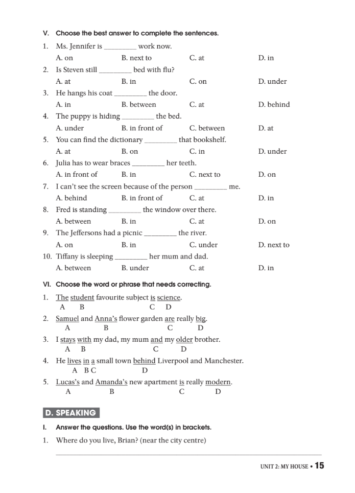 bài tập thực hành tiếng anh 6 (không đáp án) - dùng kèm sgk tiếng anh 6 global success (2022)