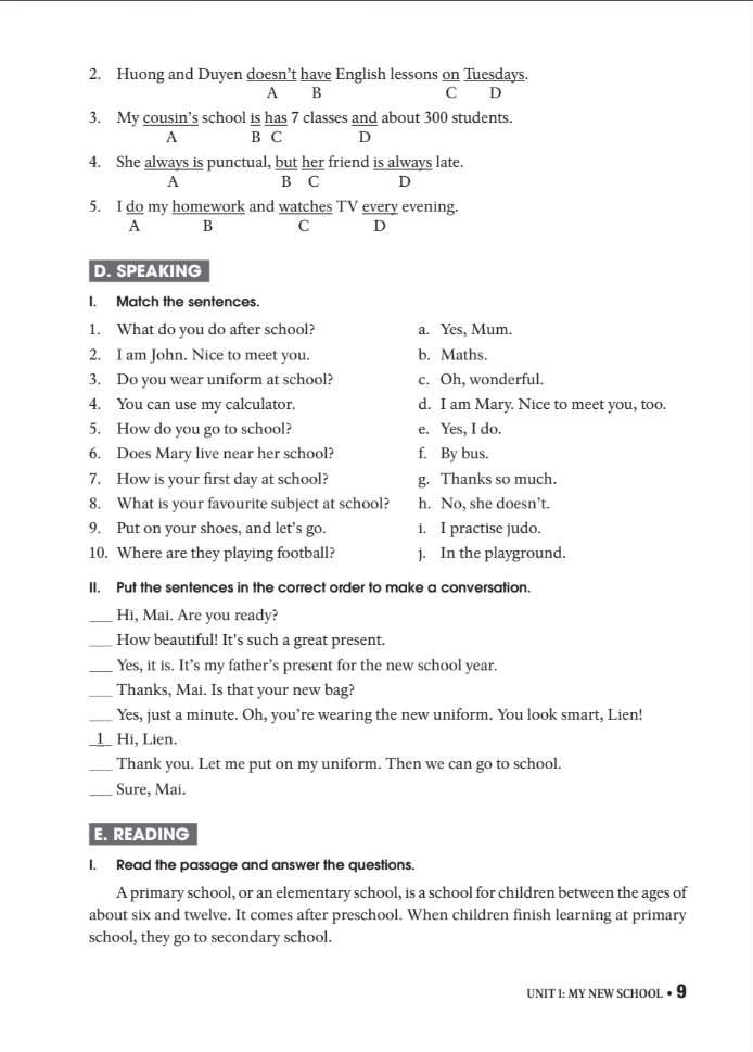 bài tập thực hành tiếng anh 6 (không đáp án) - dùng kèm sgk tiếng anh 6 global success (2022)