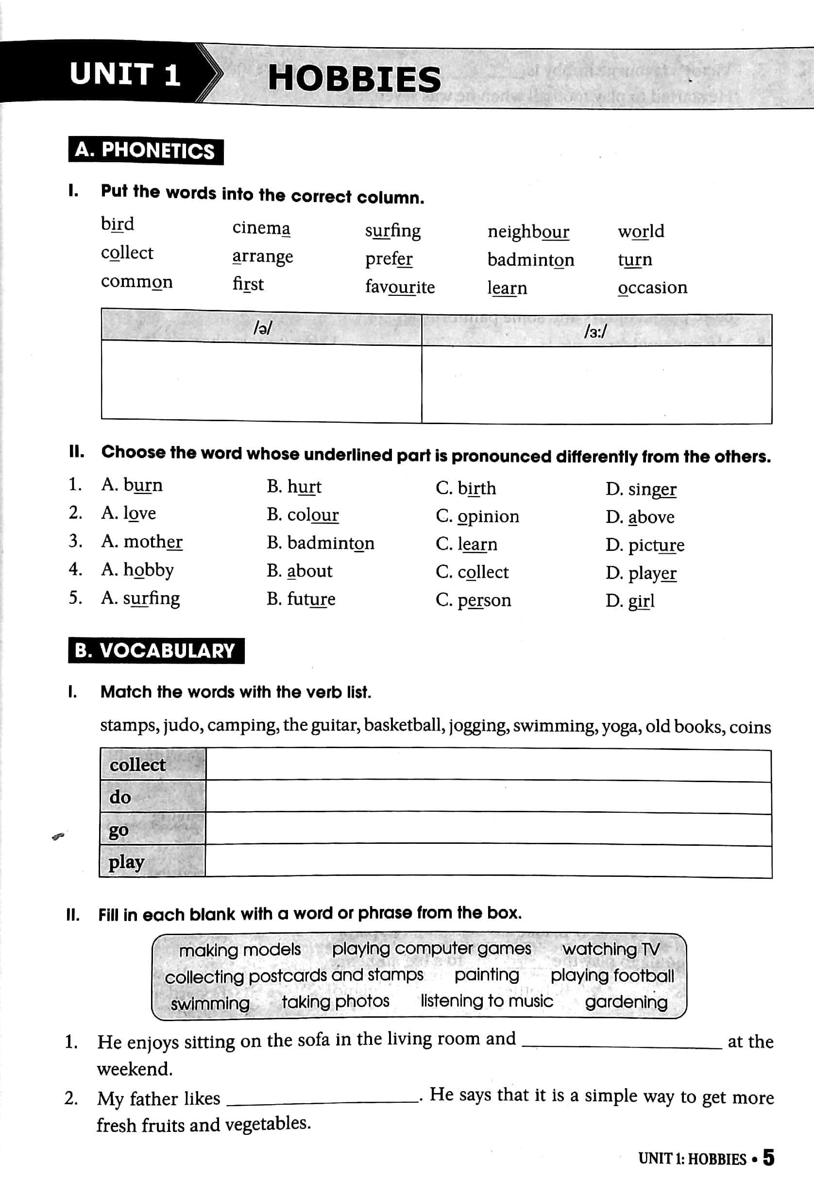 bài tập thực hành tiếng anh 7 (có đáp án) - dùng kèm sgk tiếng anh 7 global success (2022)