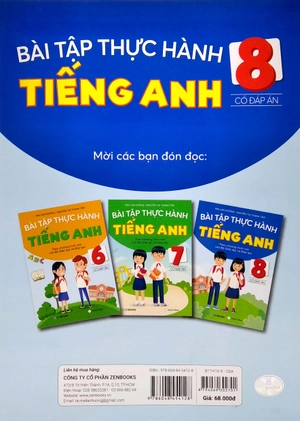 bài tập thực hành tiếng anh 8 theo chương trình mới của bộ giáo dục và đào tạo (có đáp án) - 2020