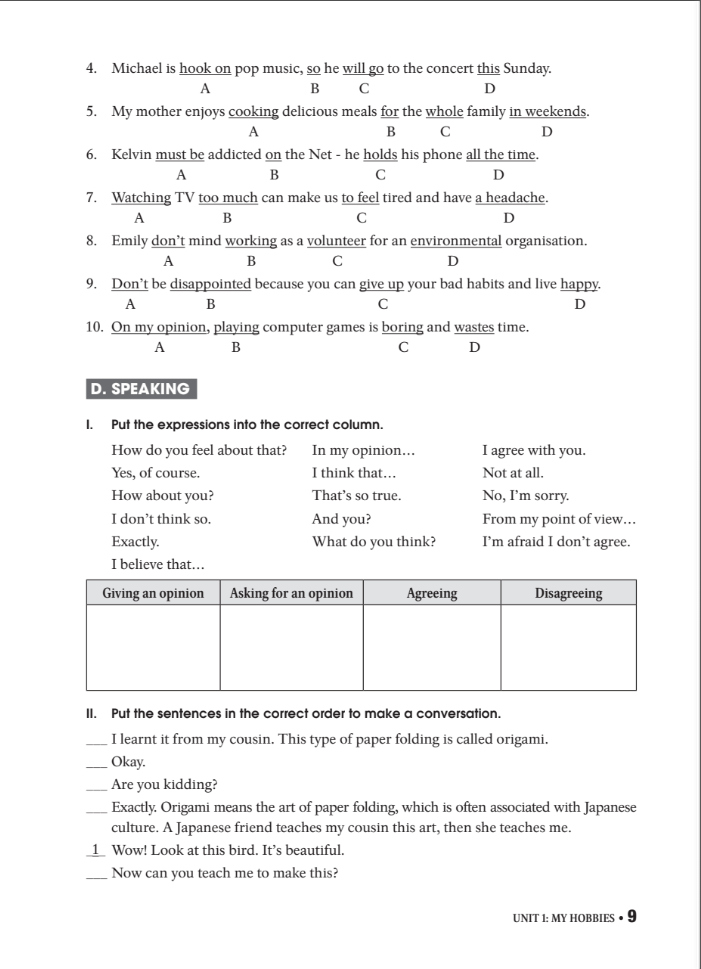 bài tập thực hành tiếng anh 8 theo chương trình mới của bộ giáo dục và đào tạo (không đáp án) - 2020