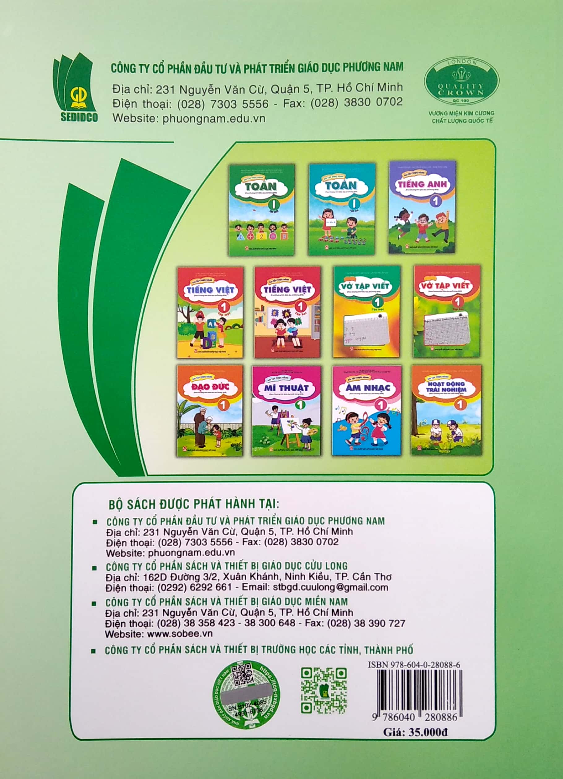 bài tập thực hành tự nhiên và xã hội lớp 1 (theo chương trình giáo dục phổ thông 2018)