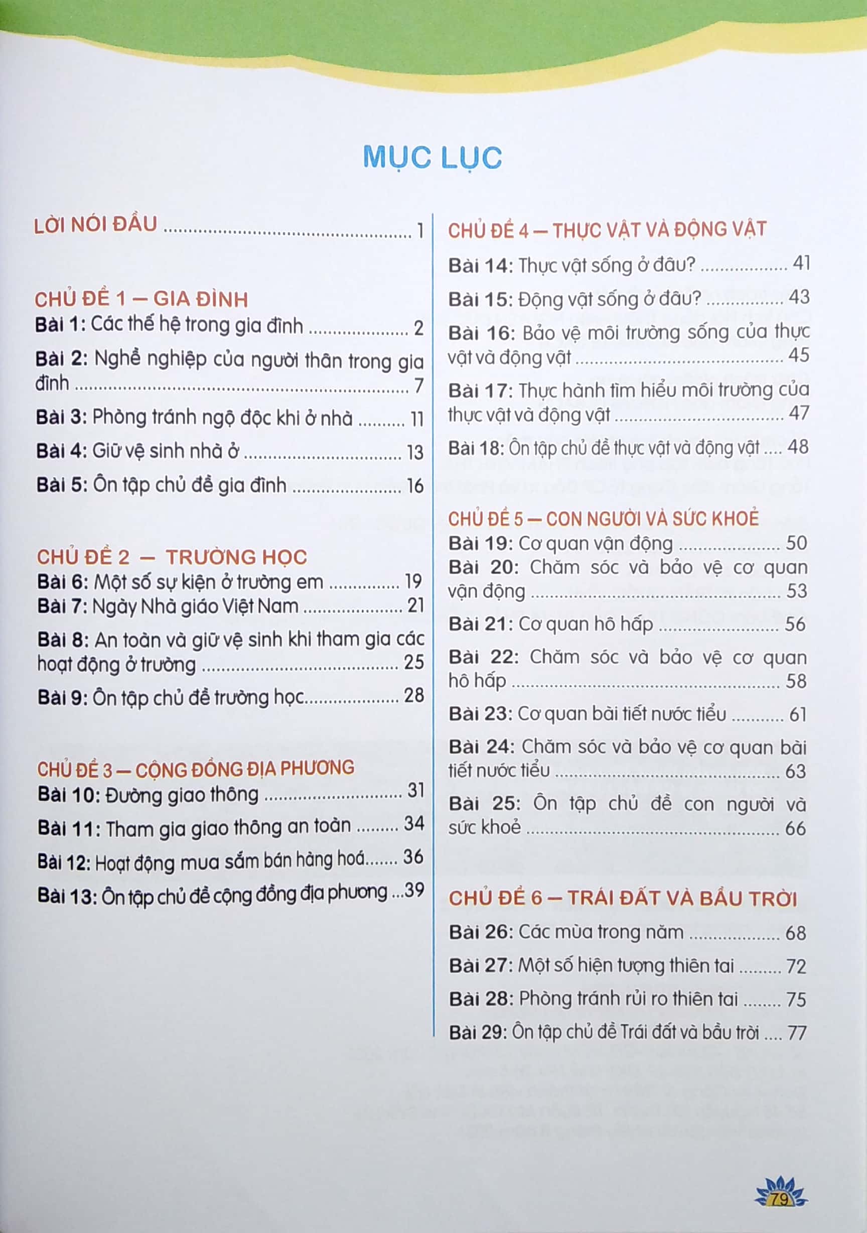 bài tập thực hành tự nhiên và xã hội lớp 2 (theo chương trình giáo dục phổ thông 2018)