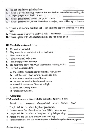 bài tập tiếng anh 11 - không đáp án (theo chương trình chân trời sáng tạo)