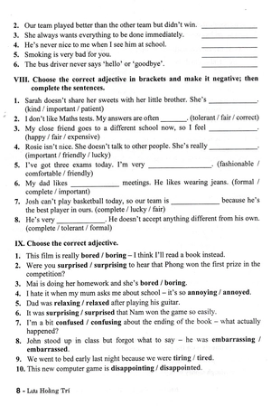 bài tập tiếng anh 11 - không đáp án (theo chương trình chân trời sáng tạo)