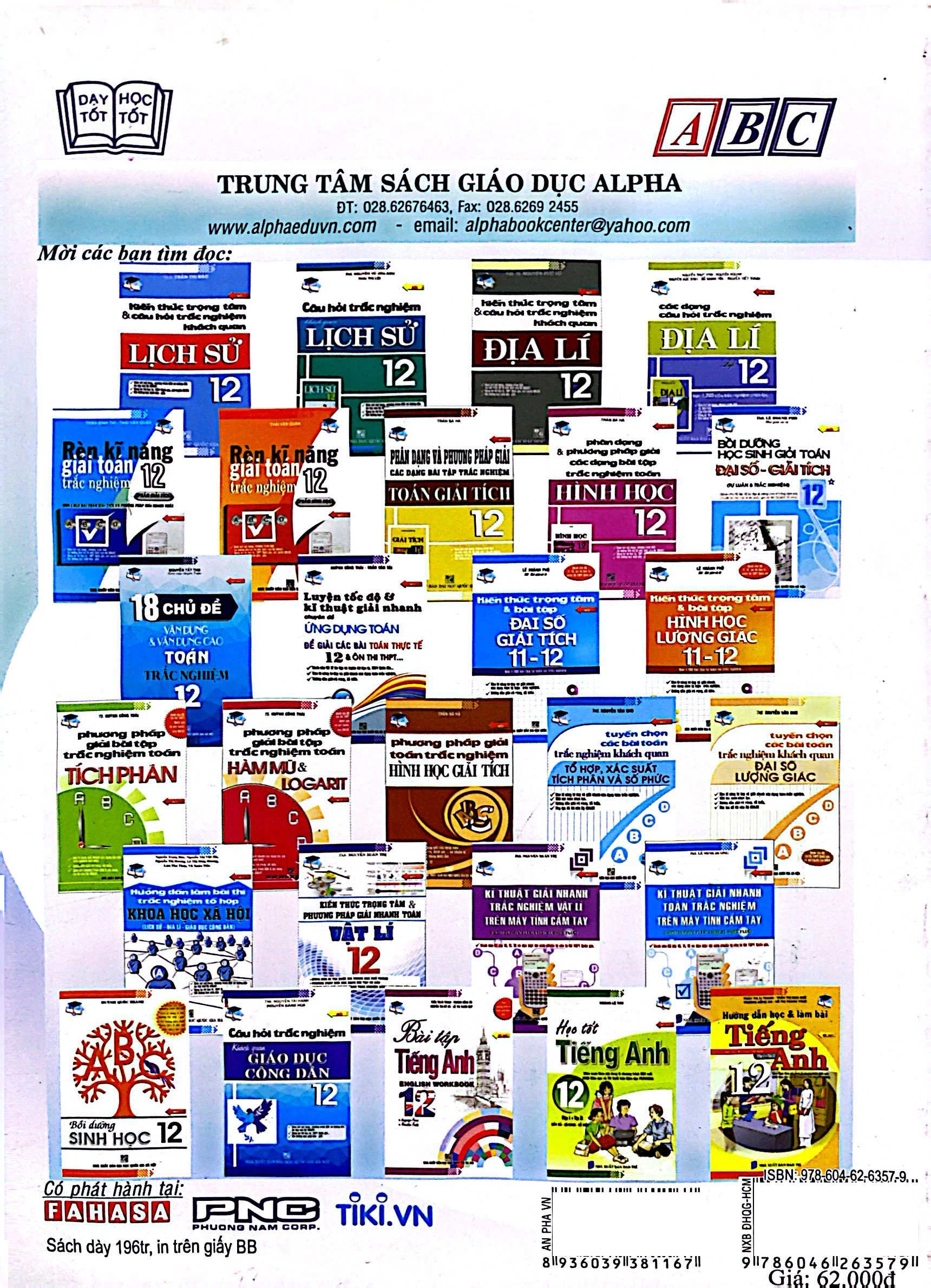 bài tập tiếng anh 12 (cơ bản và nâng cao)