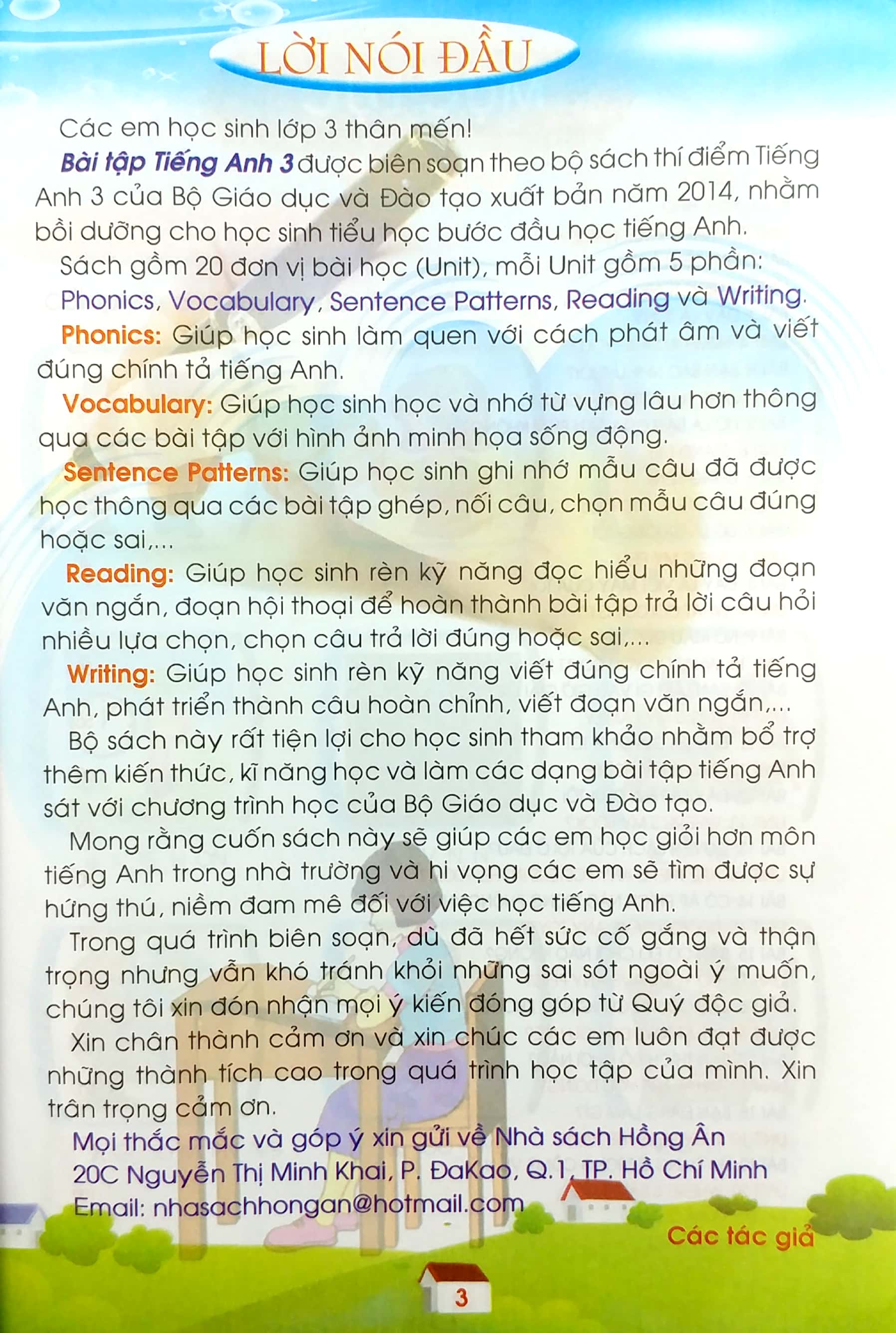 bài tập tiếng anh 3 (pearson)