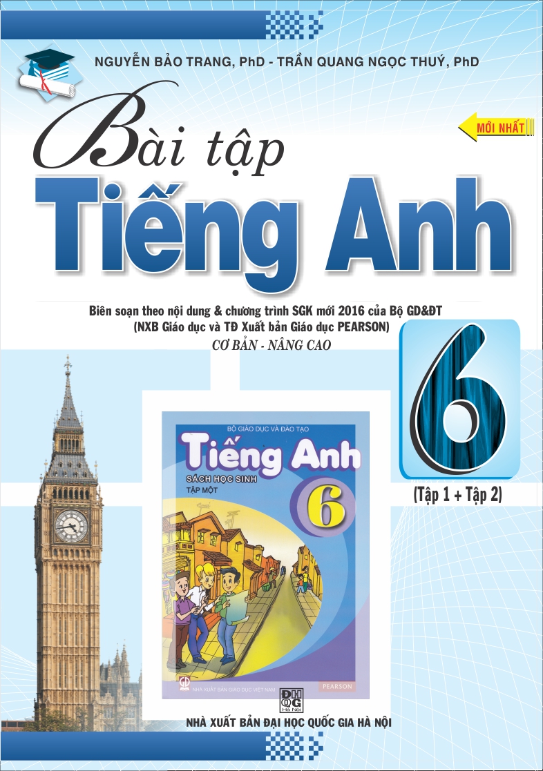 bài tập tiếng anh 6 (tập 1+2)