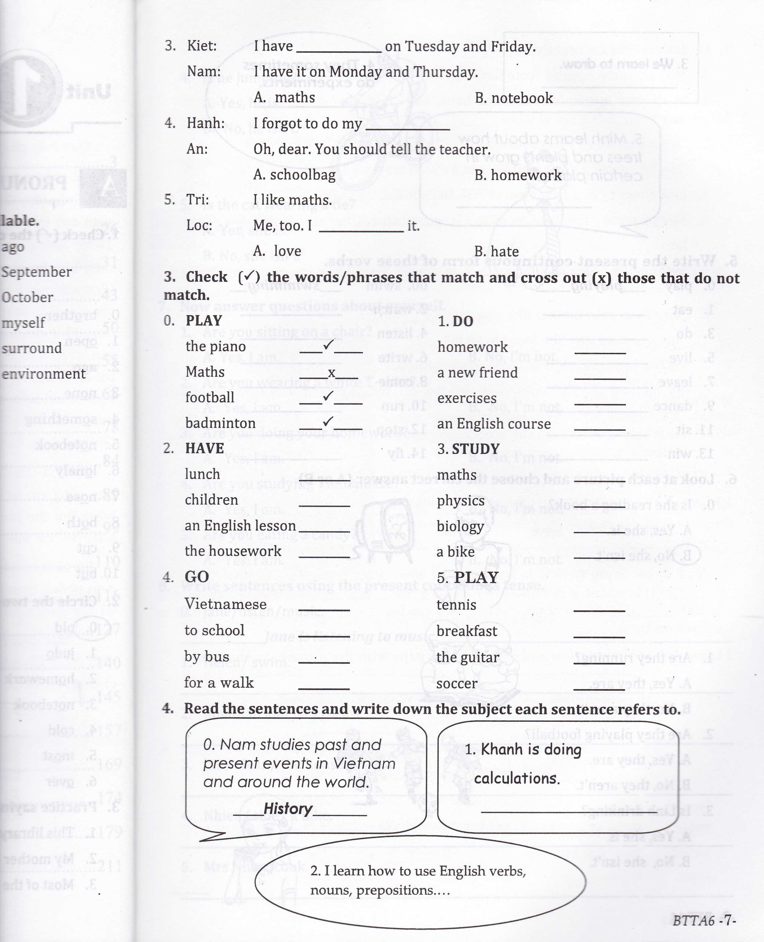 bài tập tiếng anh 6 (tập 1+2)